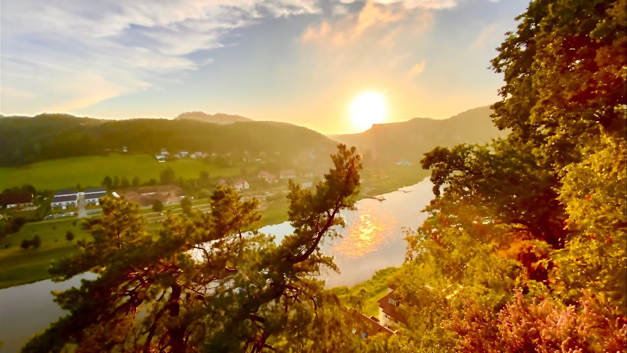 Kleine Bastei, Rathen, Sächsische Schweiz, Germany 4K