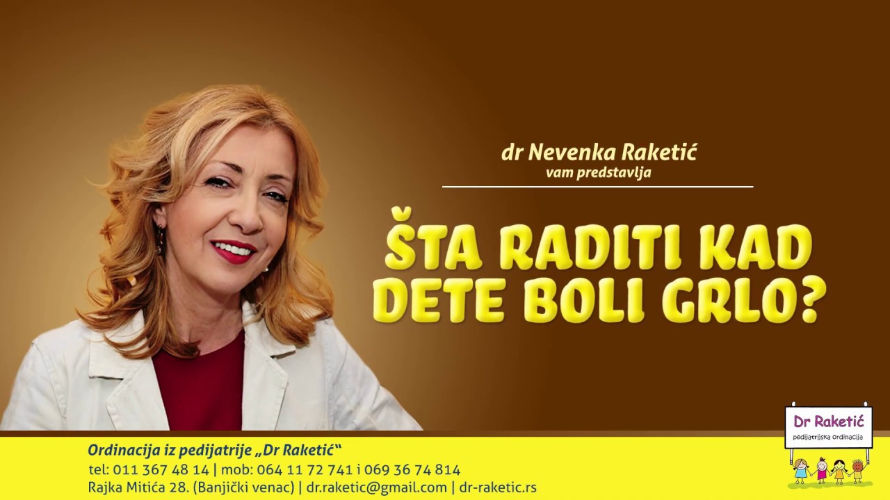 Pitajte pedijatra - Šta raditi kad dete boli grlo?