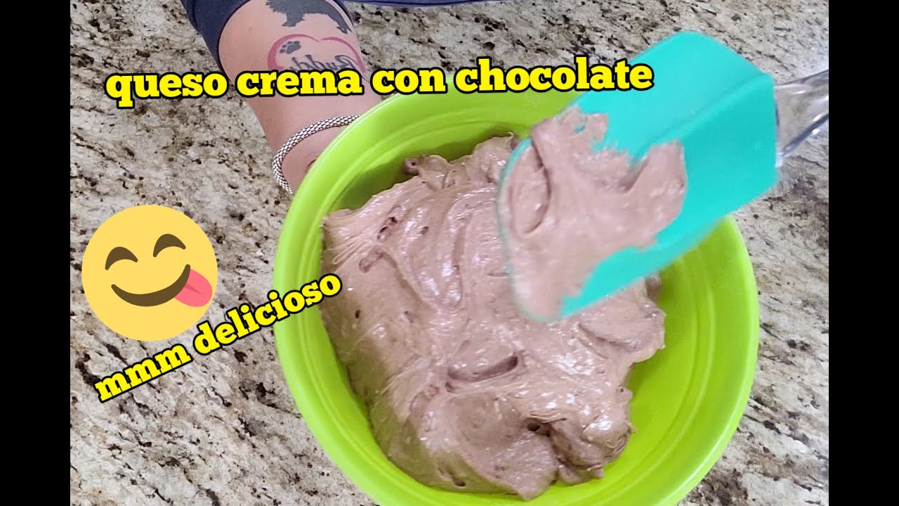 Relleno Para Pastel Queso Crema Con Chocolate Tutorial