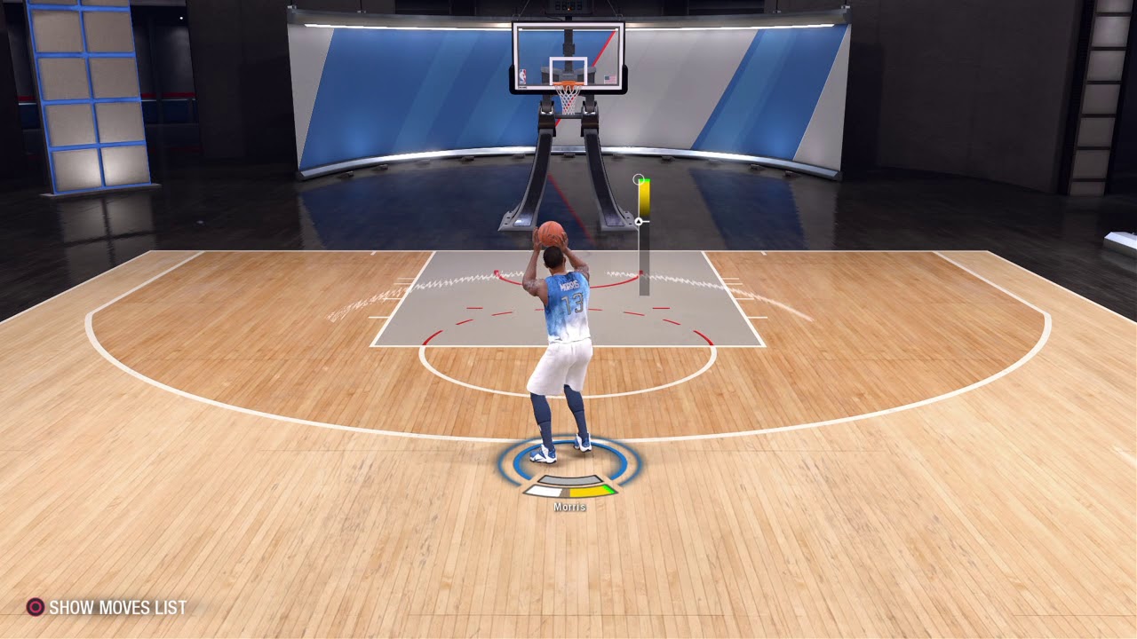 NBA LIVE 18 practice
