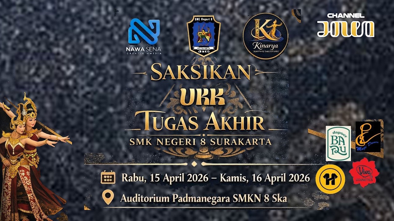 Siaran Langsung Tugas Akhir SMK NEGERI 8 SURAKARTA Hari Pertama