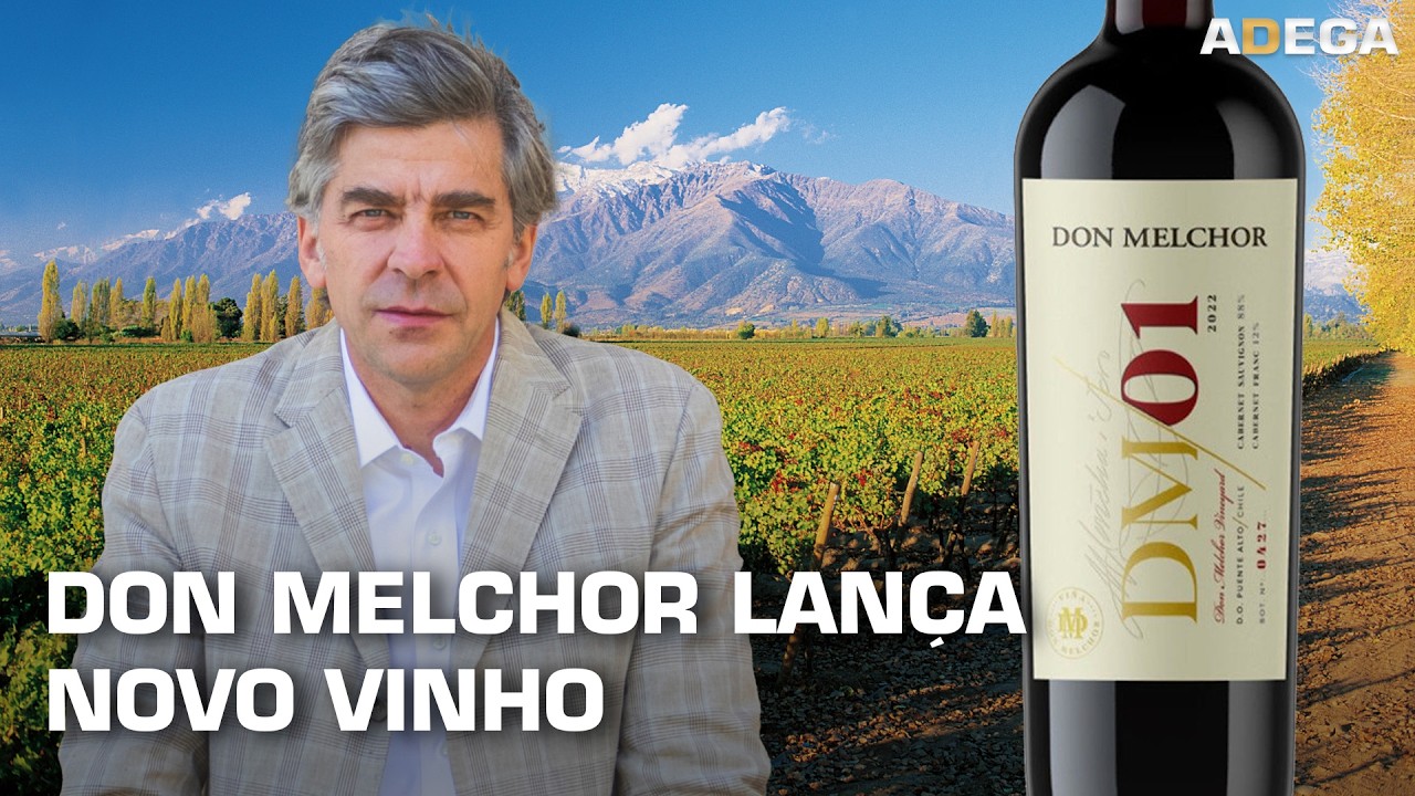 Degustamos o lançamento Don Melchor DM/01 2022 com o enólogo Enrique Tirado