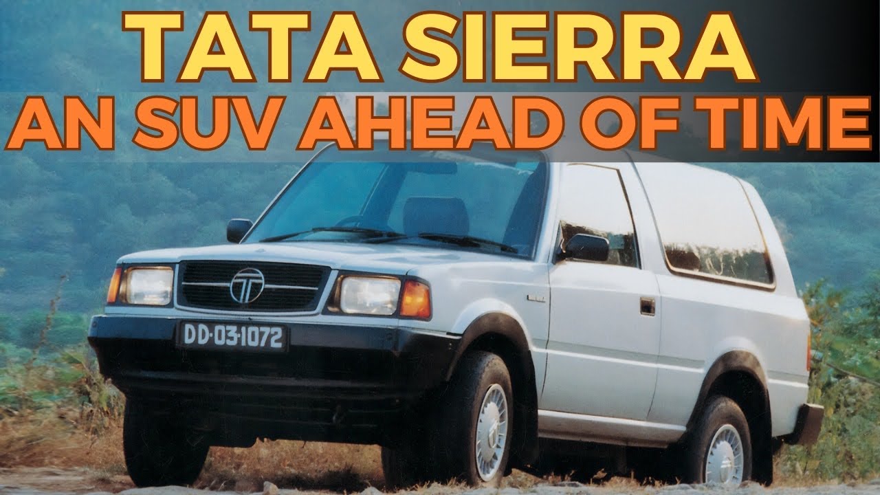 Tata Sierra: The First and Original Compact SUV of India | Throttle Thing