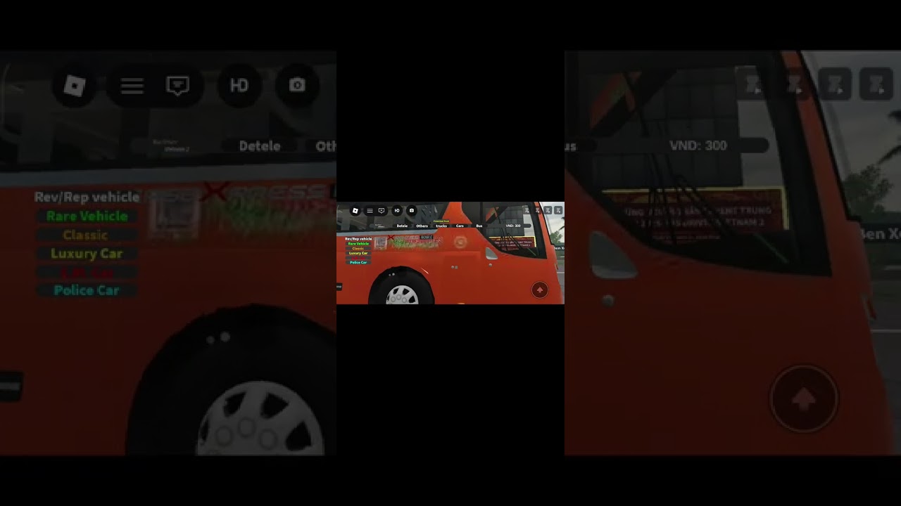 Jugando juego de bus