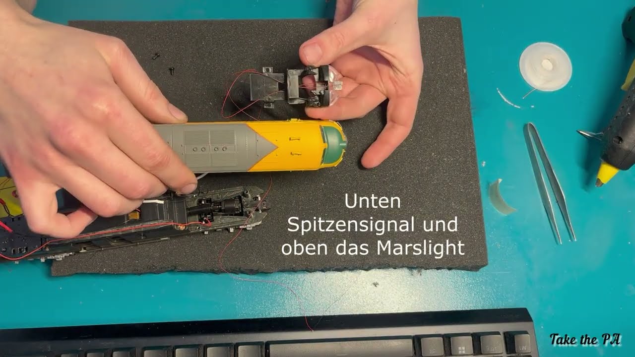 Digitalisierung und LED Umbau einer Union Pacific EMD E7 // H0