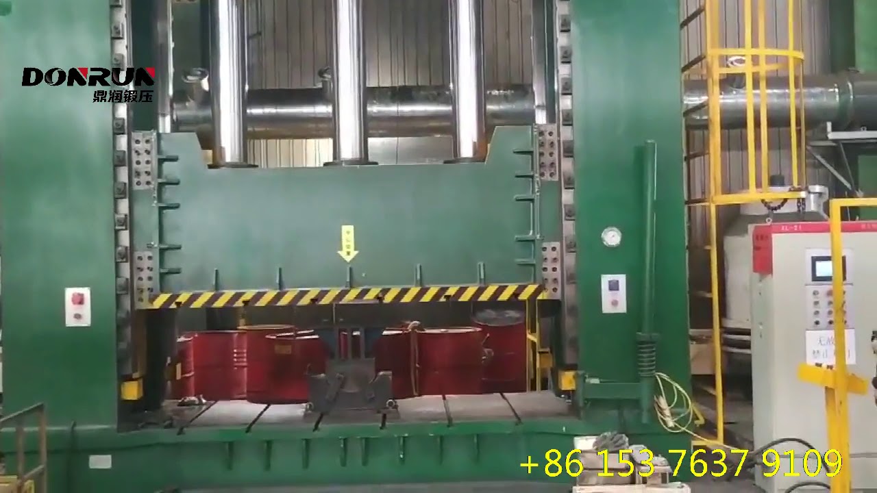 Factory Direct Offer DINGRUN Frame Type 3 Cylinders Hydraulic Press Machine