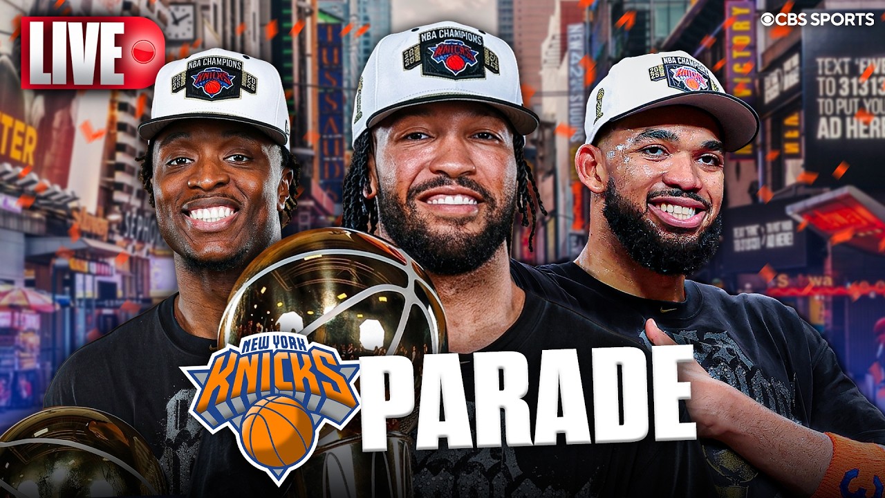 Knicks Championship Parade LIVE 🚨 Watch as millions gather to celebrate the NBA champs in New York ✅