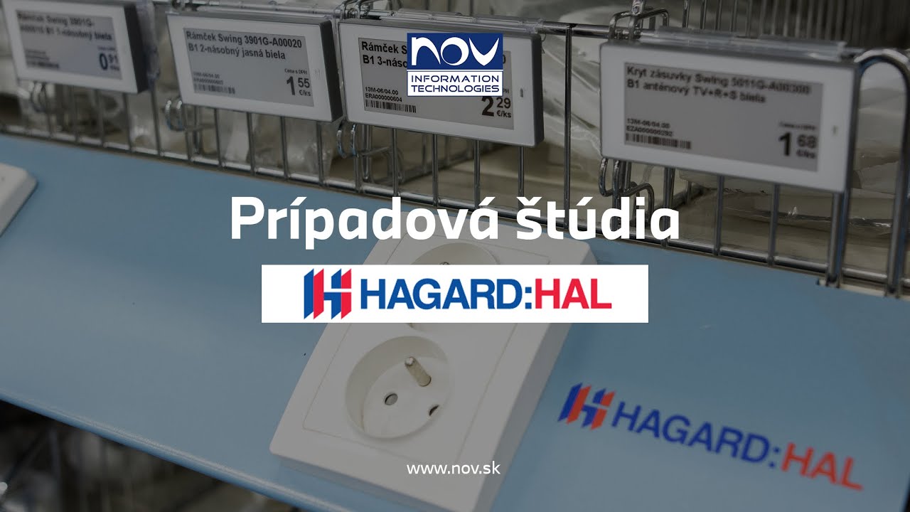 Electronic Shelf Labels Case study - HAGARD:HAL Trnava