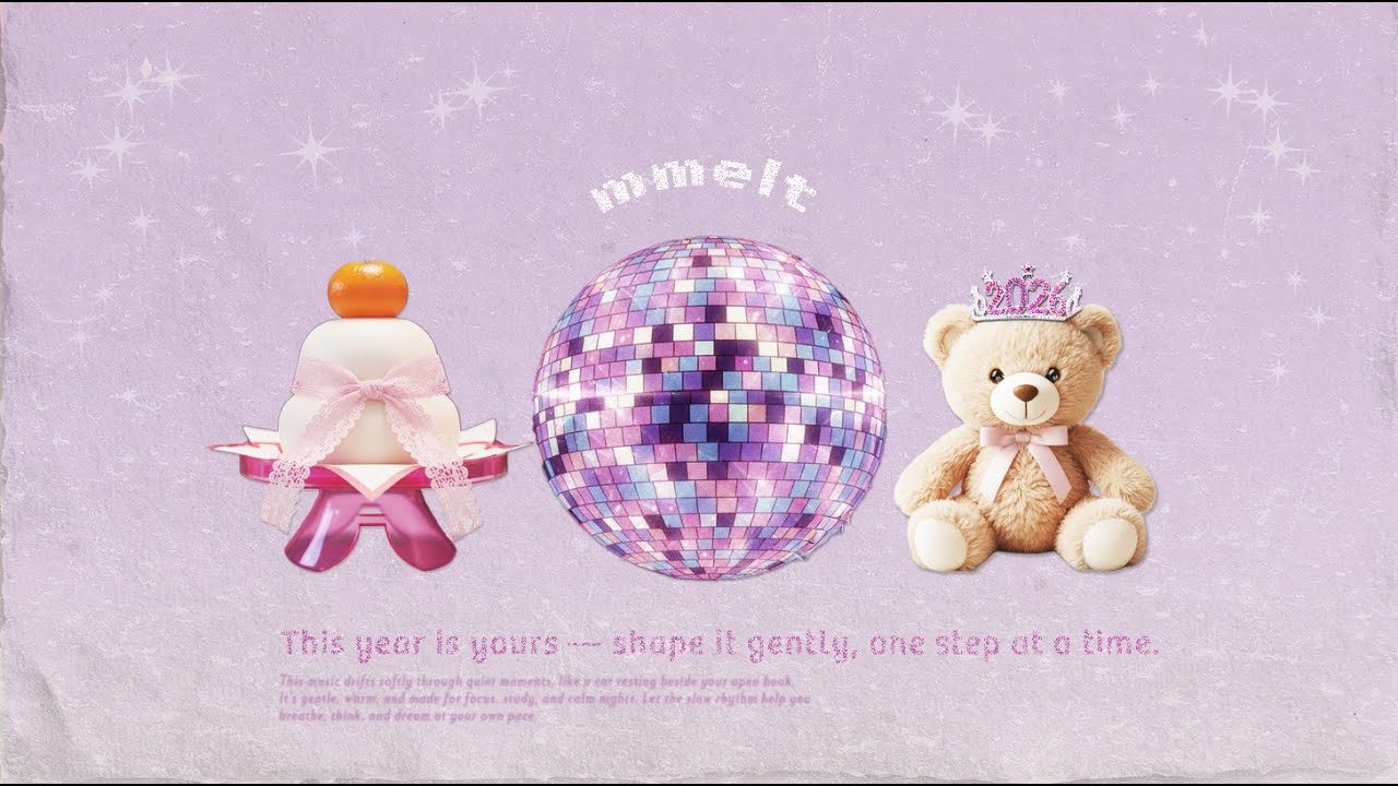 This year is yours — shape it gently, one step at a time. 🥳 Y2K Kawaii Lofi + Anime Cozy Vibes 🪽