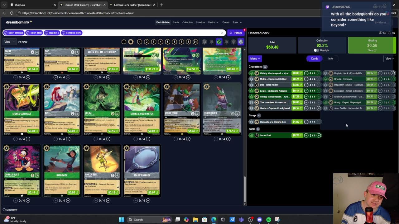 Player Submitted decks and Deck Doctoring!