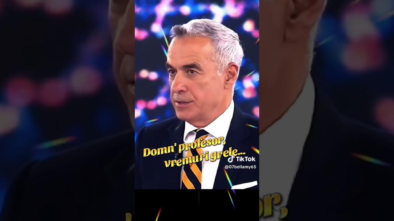 Domn profesor, vremuri grele