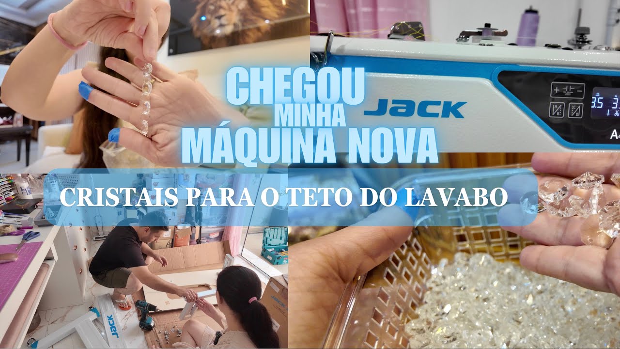 💙Chegou a Máquina de Costura | Pequenas Conquistas do Dia.🧵