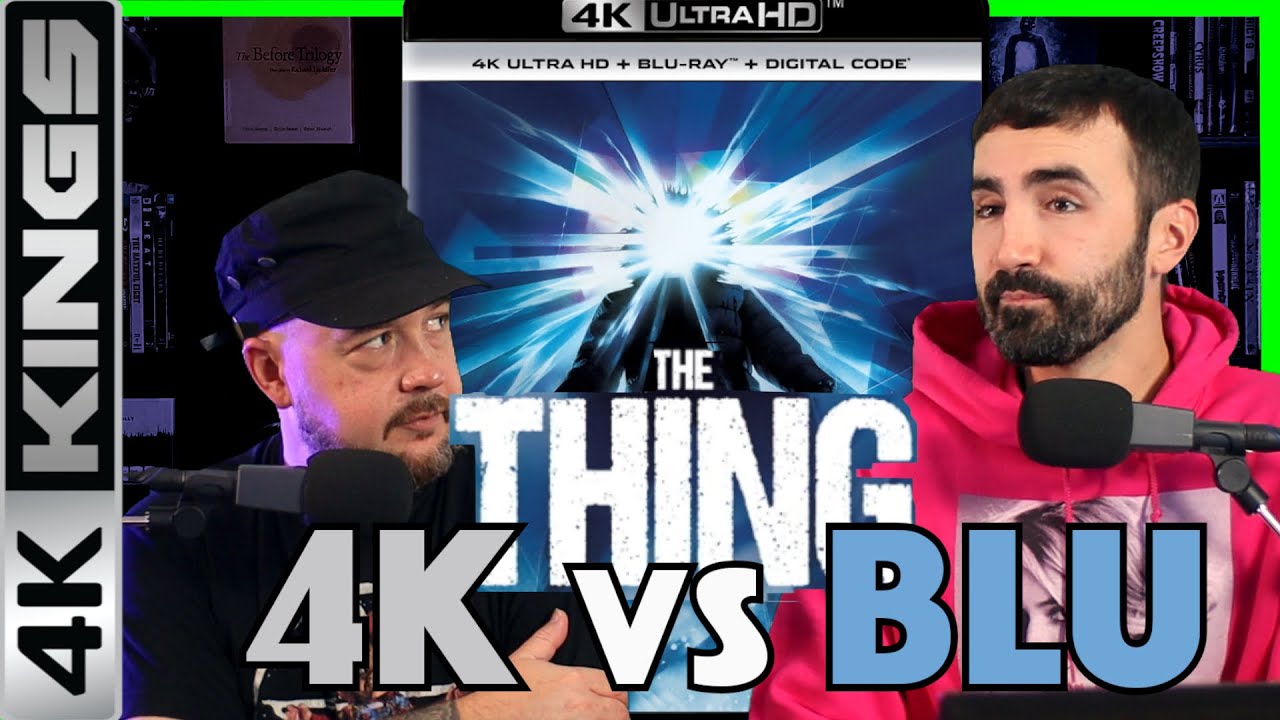 THE THING 4K VS BLU | Shout Factory Collector's Edition & 4K Remaster VS Universal 4K!