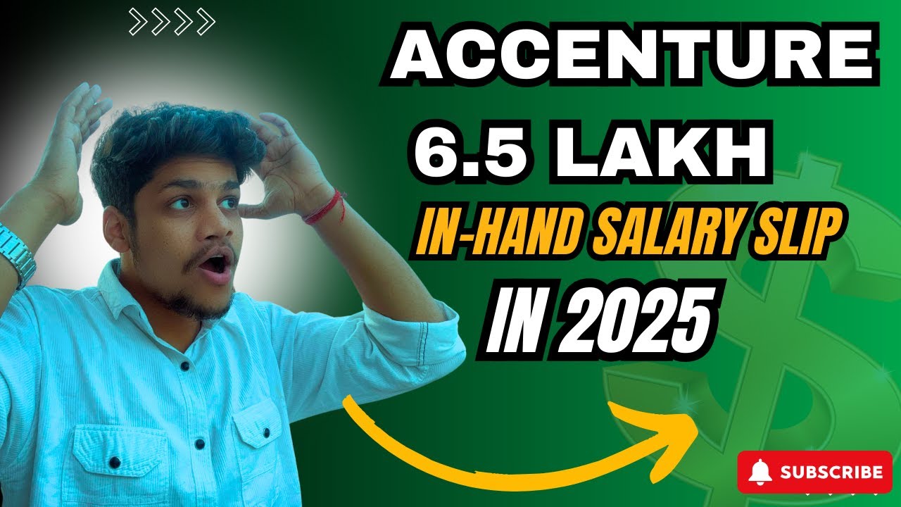 Accenture ASE Salary 2025 🔥 | In-Hand Salary, Deductions & Benefits Explained
