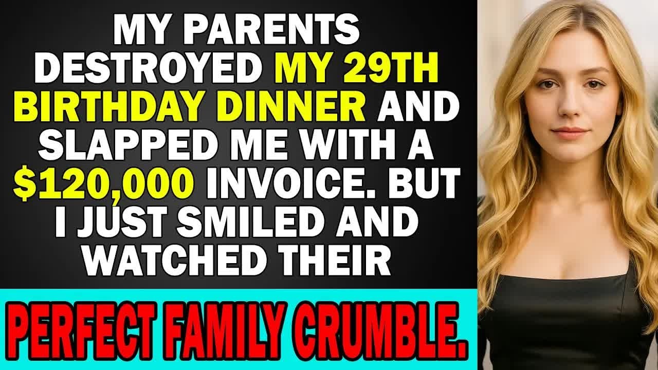 My Parents Destroyed My 29th Birthday Dinner And Slapped Me With A…