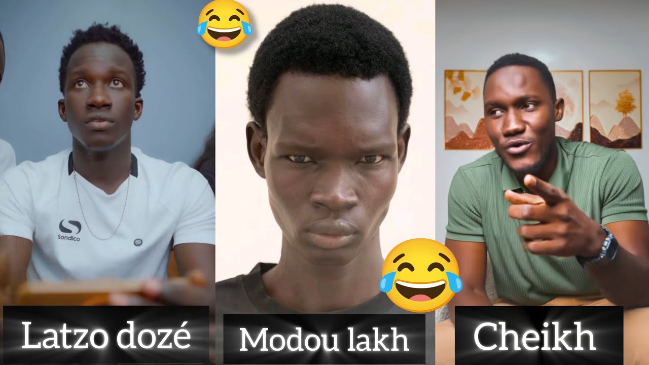 Qui est le plus drôle ? 😂 Latzo Dozé vs Cheikh vs Modou Lakh #duo #senegal 