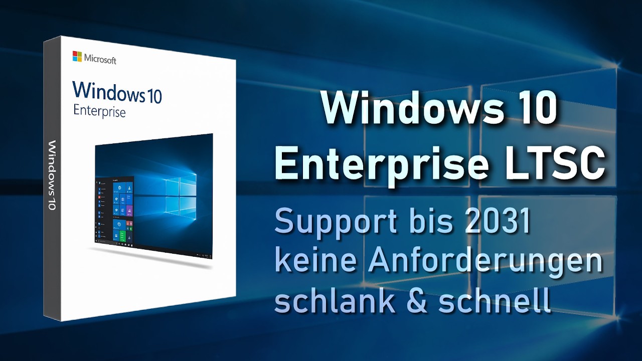 Windows 10 ist tot: Lang lebe LTSC?