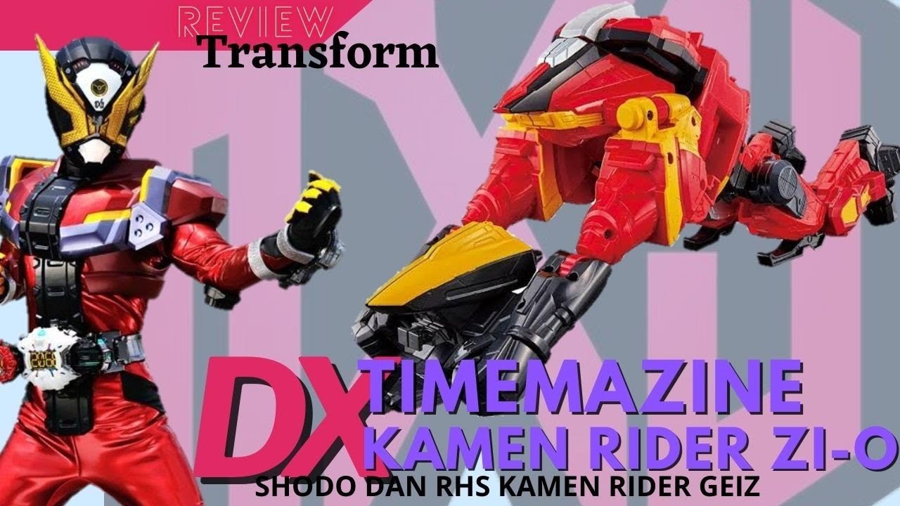 REVIEW DX TIME MAZINE & OOO RIDEWATCH |  DX TIME MAJIN KAMEN RIDER Zi-O #kamenrider #tokusatsu