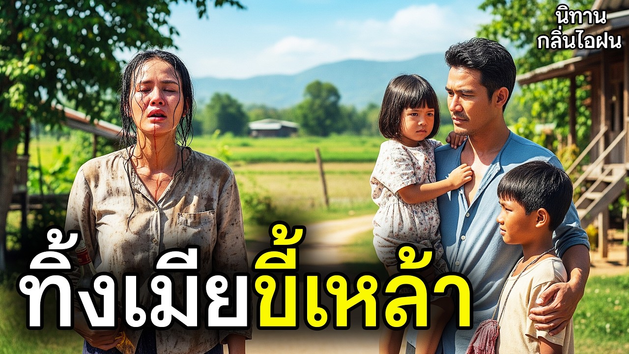 ทิ้งเมียขี้เหล้า | นิทานกลิ่นไอฝน นิทานสอนใจ