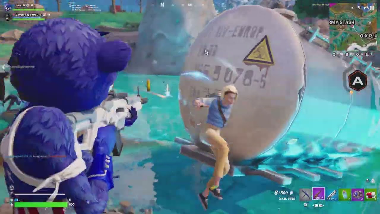 Fortnite Season 4 15 kills gameplay ps5