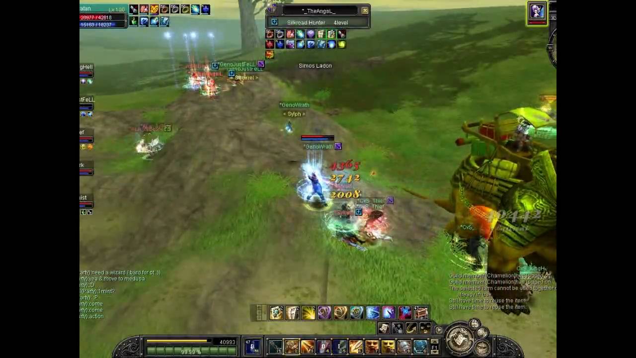 SRO GenoCide Thieves Gaia Server