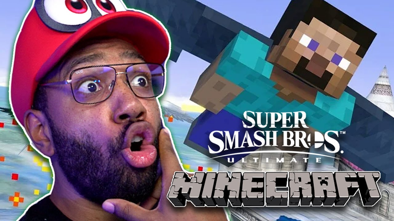 HOLD UP MINECRAFT STEVE IS KINDA NICE! Super Smash Bros Ultimate | runJDrun