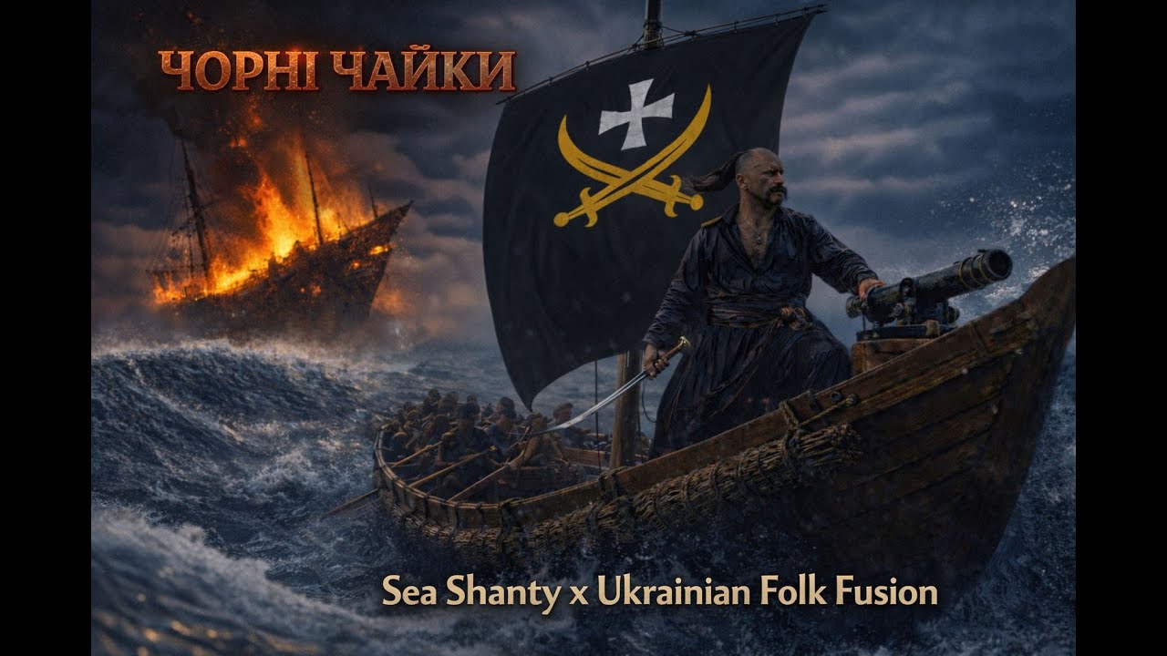 ЧОРНІ ЧАЙКИ ⚔️🌊: Козацька Sea Shanty, від якої тремтять вороги! - Ukrainian Folk Fusion #7