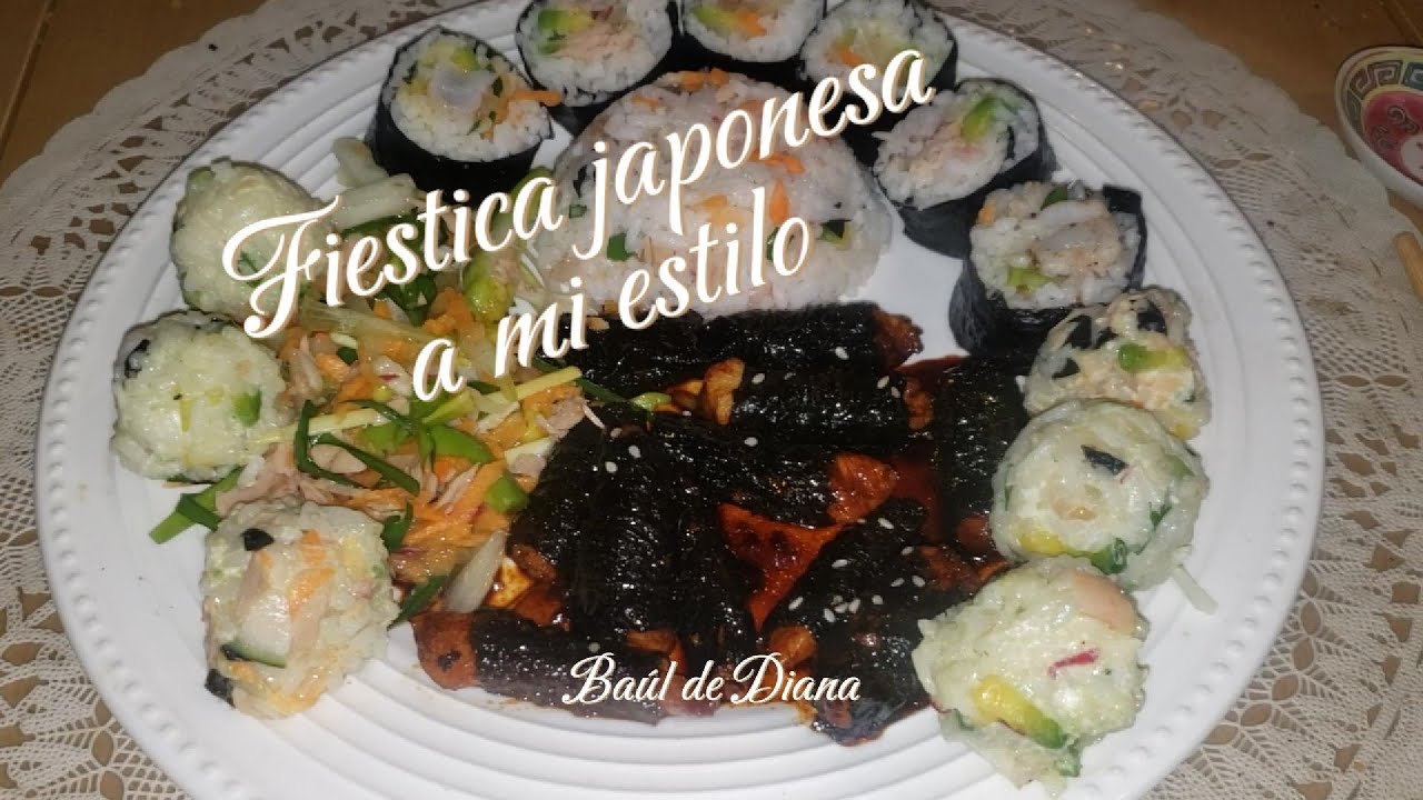 No te pierdas las recetas de este delicioso almuerzo japonés a mi estilo  😉😋
