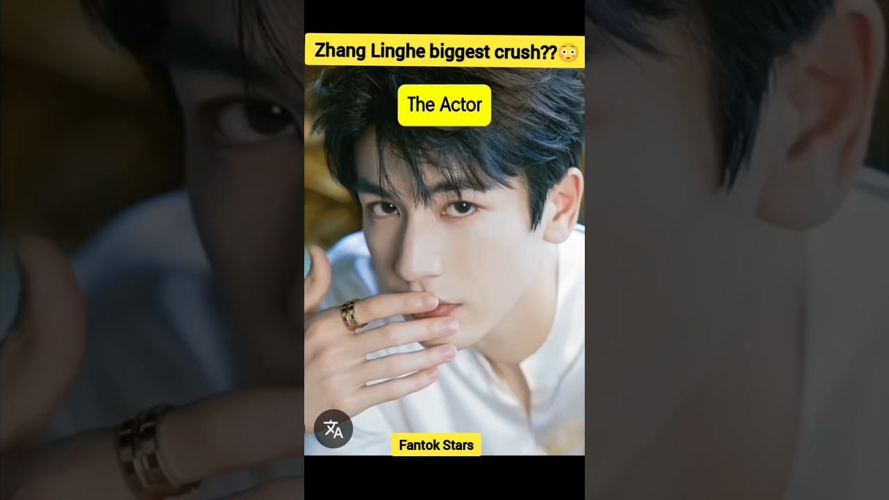 Zhang linghe' crush??🤫#zhanglinghe #shenyue #cdrama