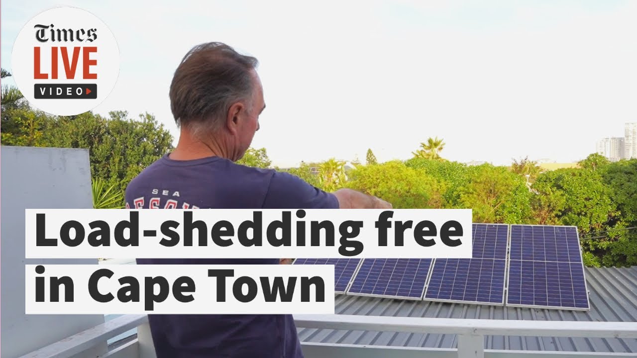R200 000 to go off the grid: Cape Town resident chooses solar as load-shedding continues