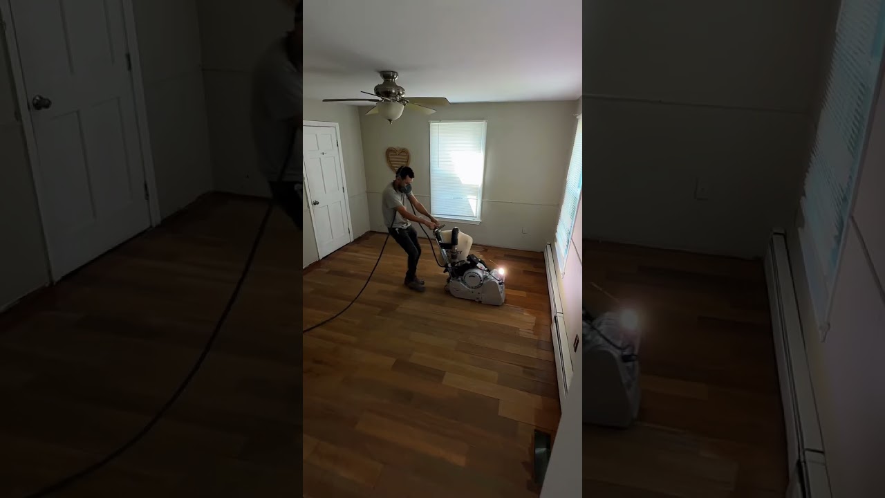 Brazilian Cherry Floors Restored