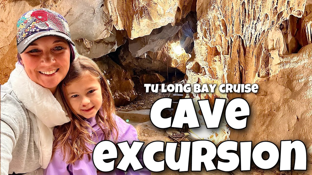 Vietnam: A cave in the middle of the bay!!