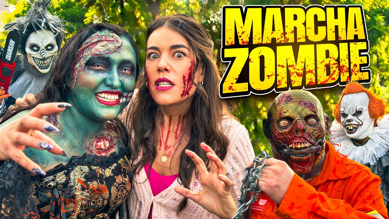 ¡Así fue la MARCHA ZOMBIE más GRANDE del mundo!
