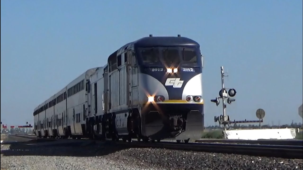 Old camcorder trains from 2023 Bnsf and Amtrak Gold runner 
