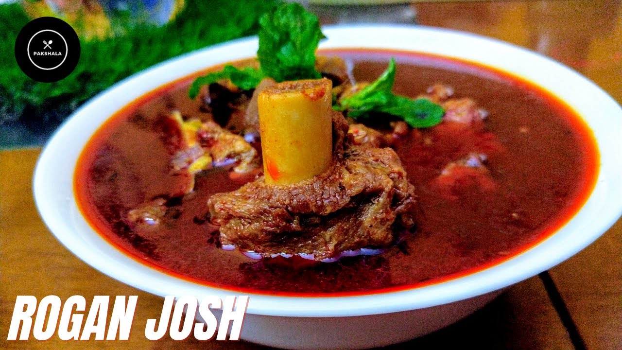 New Kashmiri style Rogan josh without onion and garlic and lamb rogan josh  Secret masala , روگن جوش