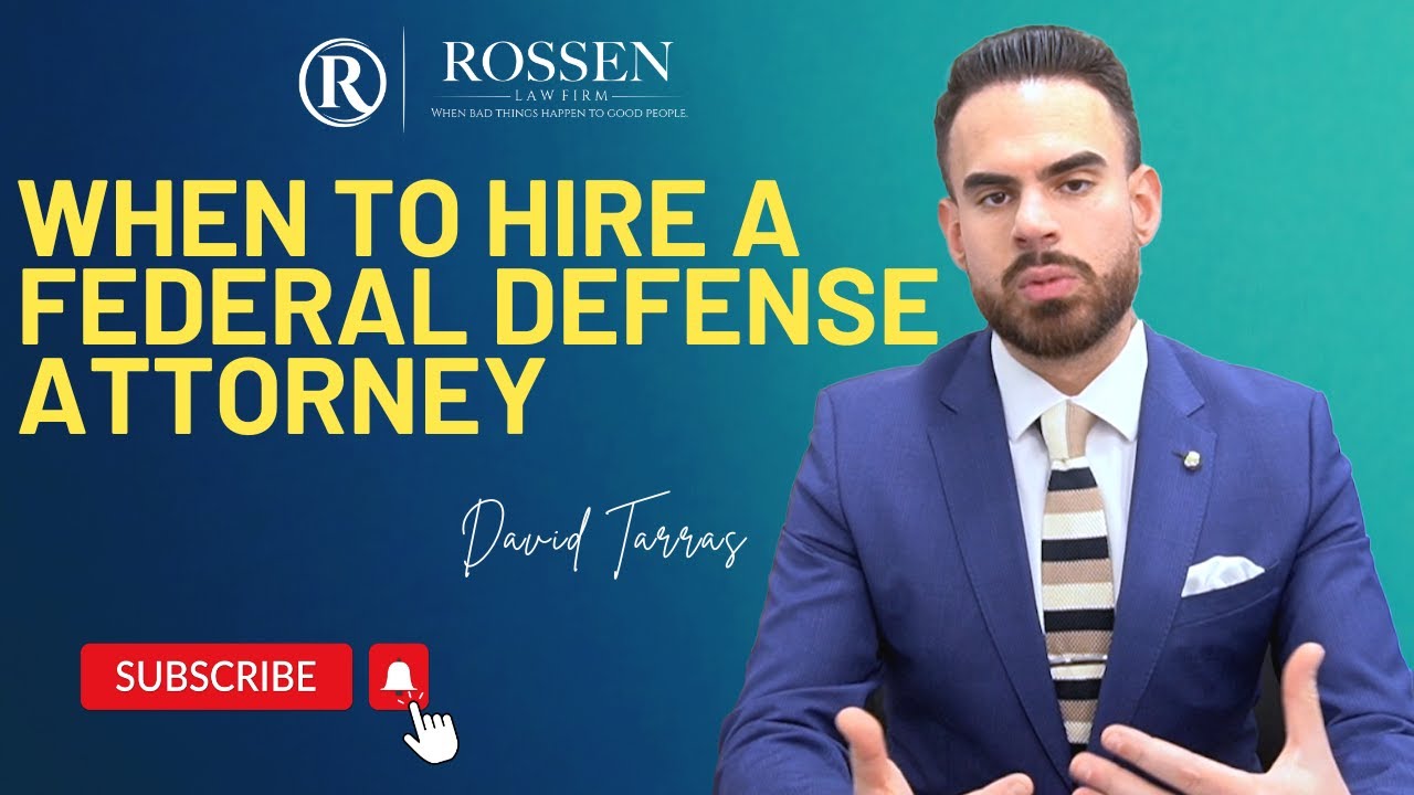 When to Hire a Federal Attorney (Search Warrant)