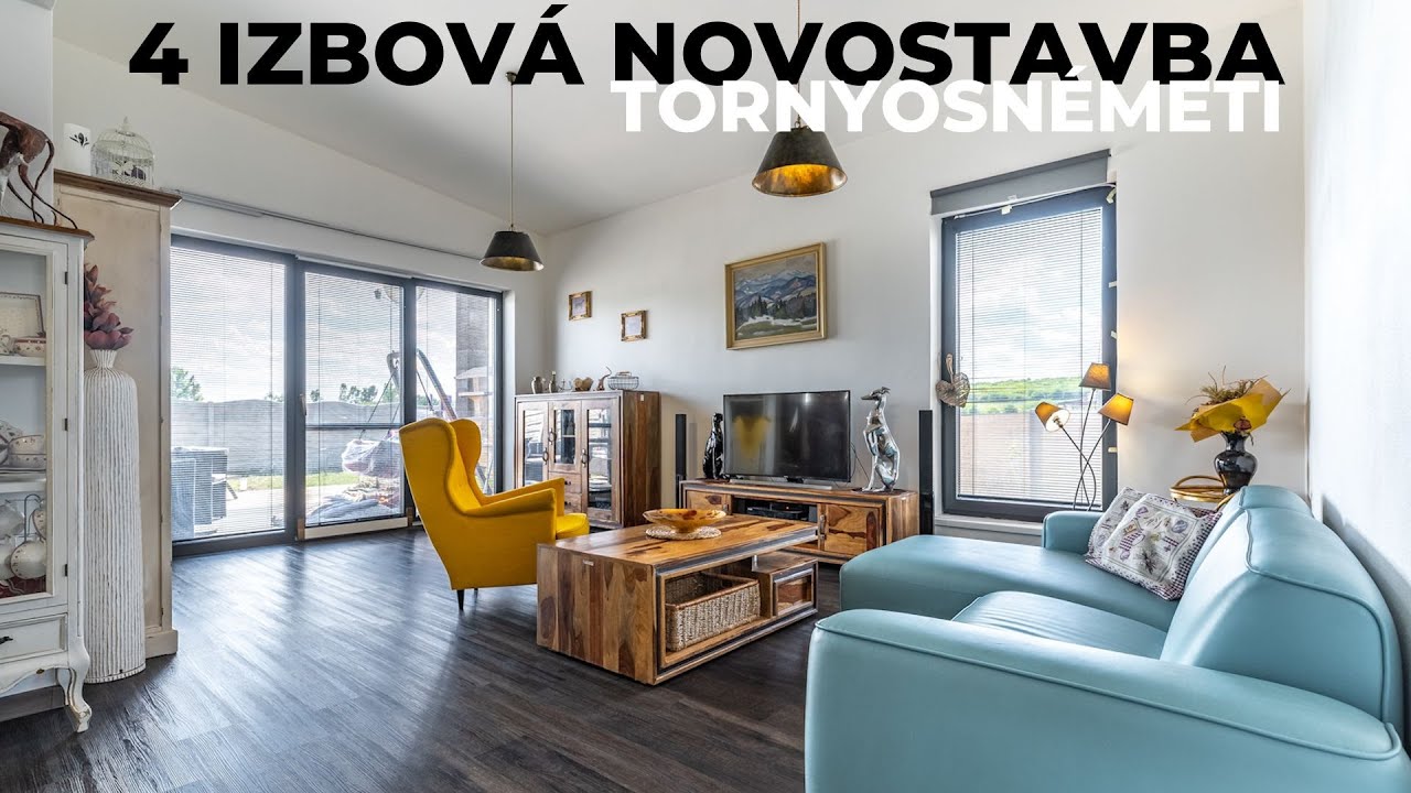 NA PREDAJ 4 IZBOVÁ NOVOSTAVBA | POZEMOK 527m² | TORNYOSNÉMETI