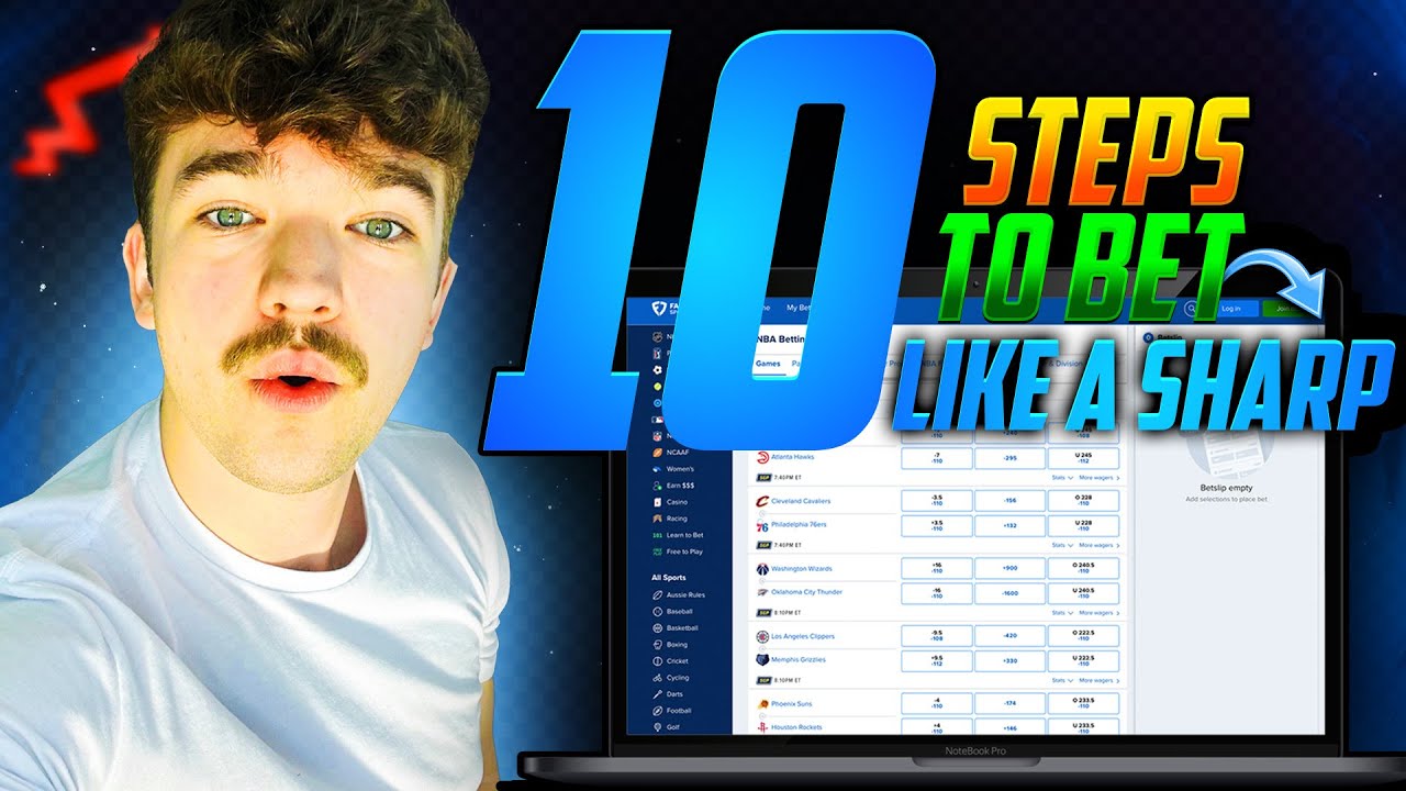 10 STEPS to Bet on Sports like a SHARP | +EV Sports Betting
