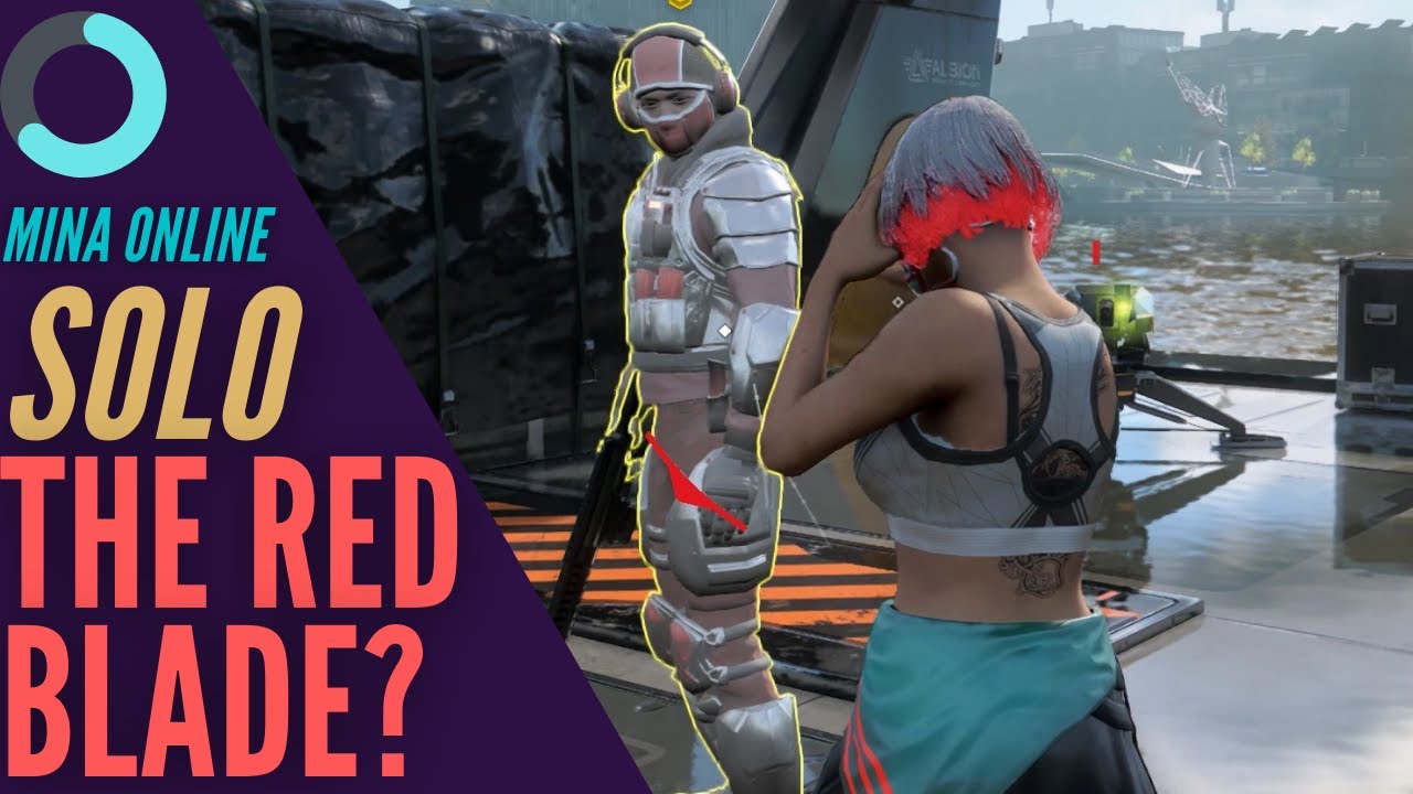 Mina solos the Red Blade (Online Coop - Watch Dogs Legion Gameplay)