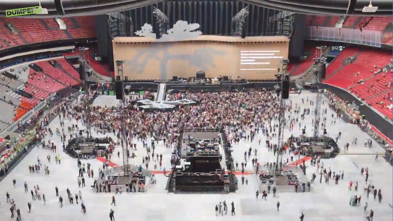Converting Johan Cruyff Arena/Amsterdam ArenA for concerts and back