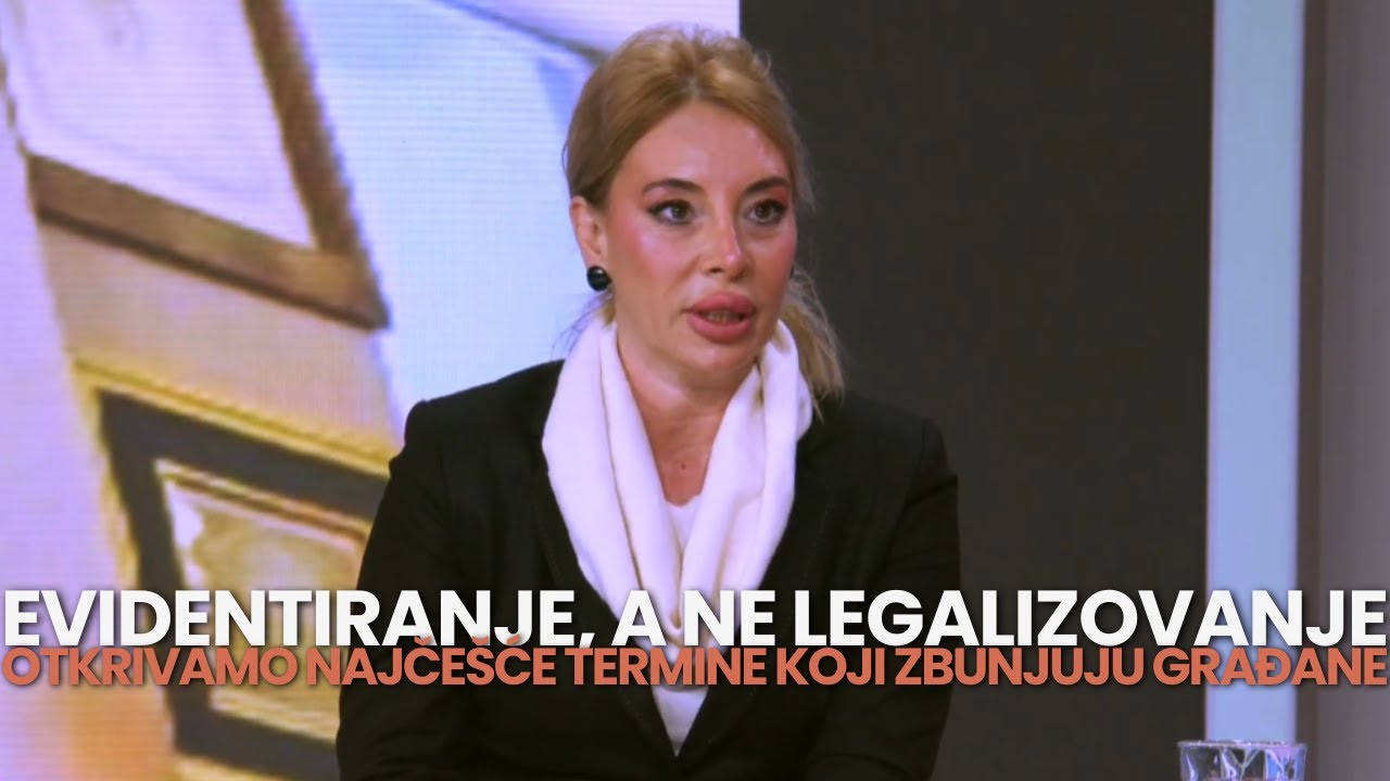 Evidentiranje, a ne legalizovanje - Otkrivamo najcesce termine koji zbunjuju gradjane
