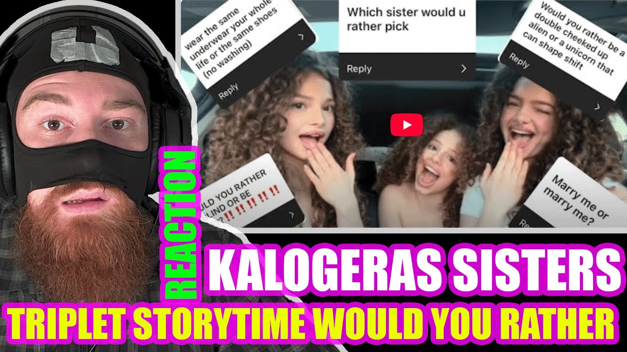 KALOGERAS SISTERS TRIPLET STORYTIME AND WOULD YOU RATHER