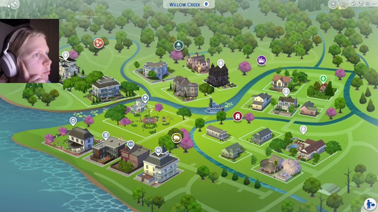 ASMR SUOMI - Sims 4 - Rakennetaan talo!
