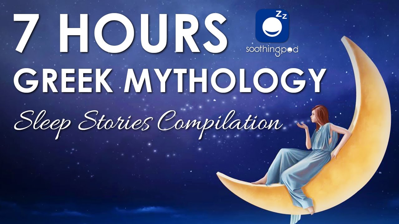 Bedtime Sleep Stories | 💙 7 HRS Greek Mythology Stories compilation 🔥 | Greek Gods & Goddesses