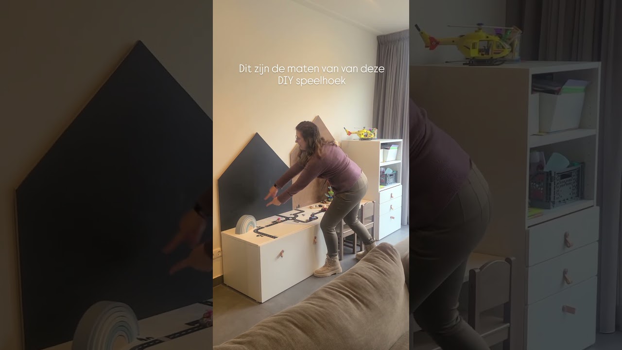 Op veler verzoek: de maten van deze #speelhoek #ikeahack #sm&aring;stad