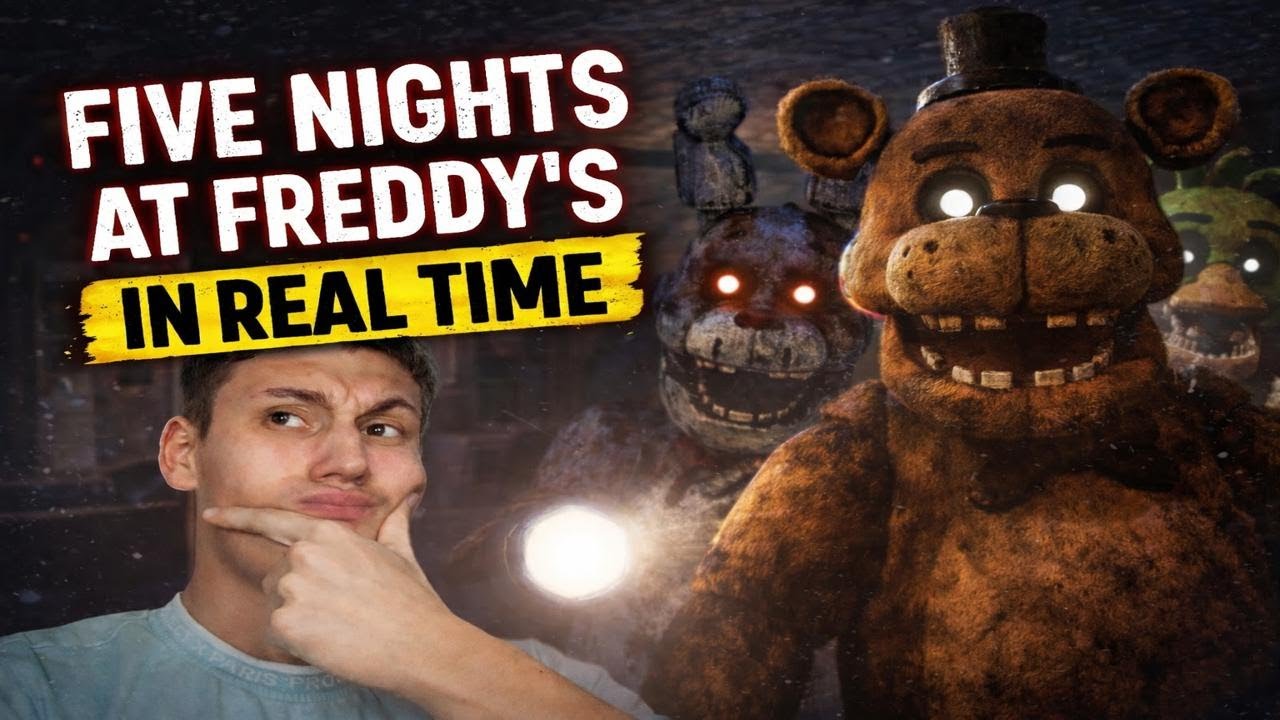 On essaie fnaf in real time (mais pas en temps réel)