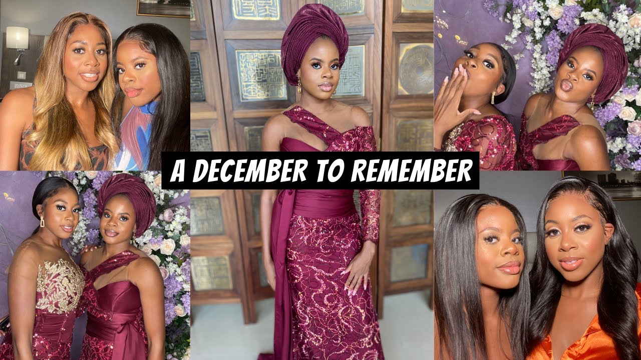 LAMCAM: NIGERIA VLOG | DETTY DECEMBER | TRADITIONAL WEDDING AND FAMILY REUNIONS