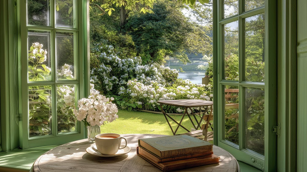 Secret Garden Cafe | A playlist for quiet spring morning | Work Study Focus Reading
