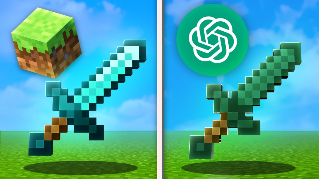 Я обманул ютуберов с помощью пакета текстур Minecraft с искусственным интеллектом