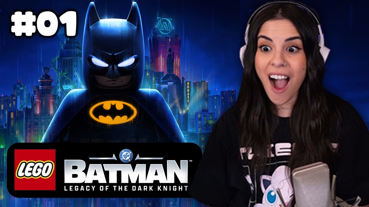 MY FIRST LEGO GAME! | LEGO Batman: Legacy of the Dark Knight Playthrough 01